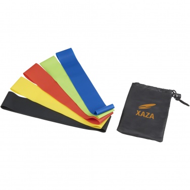 Logo trade advertising product photo of: Crane resistance elastic fitness bands