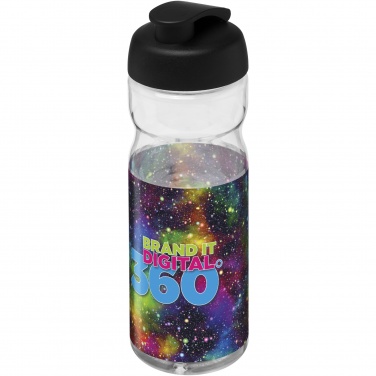 Logo trade advertising products image of: H2O Active® Base 650 ml flip lid sport bottle