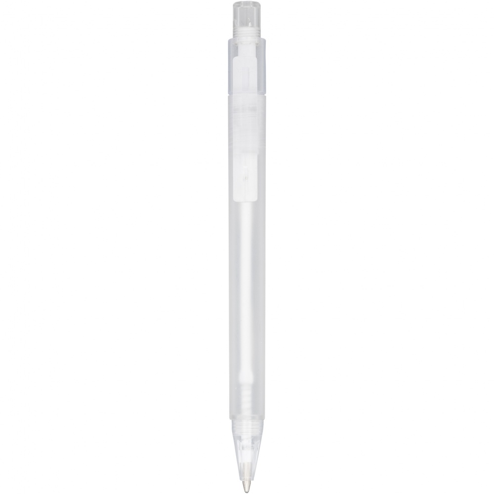 Logo trade promotional giveaways image of: Calypso frosted ballpoint pen