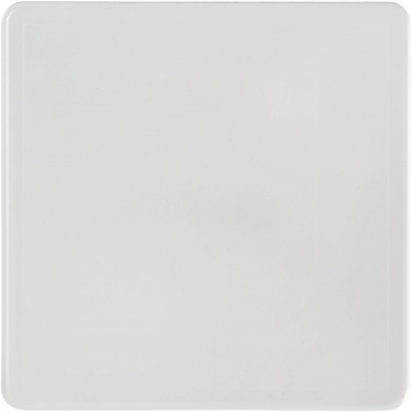 Logo trade promotional products image of: Renzo square plastic coaster