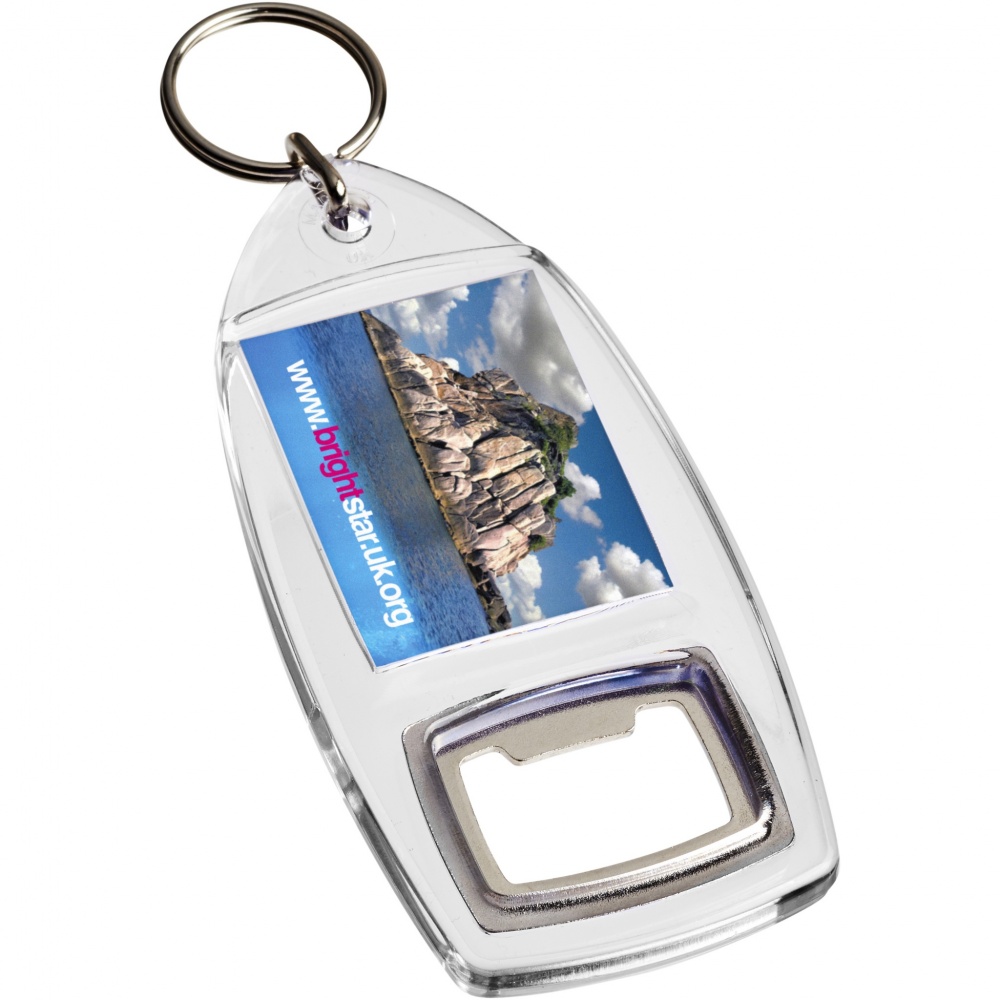 Logotrade promotional giveaway picture of: Jibe R1 bottle opener keychain