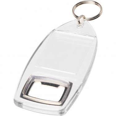 Logo trade promotional merchandise image of: Jibe R1 bottle opener keychain