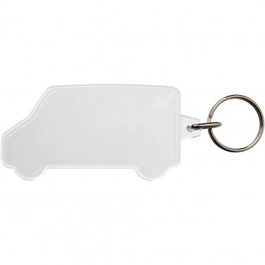 Logotrade business gift image of: Combo van-shaped keychain