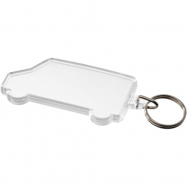 Logotrade promotional giveaways photo of: Combo van-shaped keychain