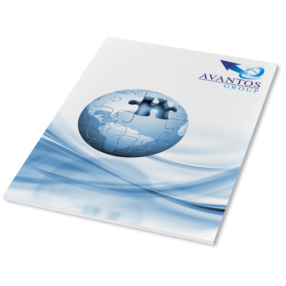 Logo trade promotional gift photo of: Desk-Mate® A4 notepad wrap over cover