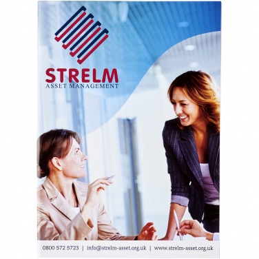 Logotrade promotional products photo of: Desk-Mate® A5 notepad wrap over cover