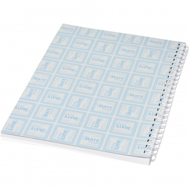 Logo trade corporate gifts image of: Desk-Mate® spiral A4 notebook