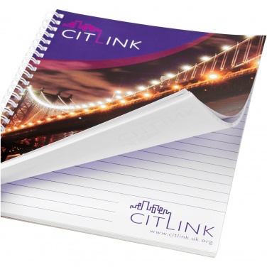 Logo trade advertising product photo of: Desk-Mate® spiral A4 notebook