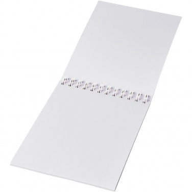 Logo trade advertising products picture of: Desk-Mate® spiral A6 notebook