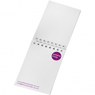 Logo trade corporate gift photo of: Desk-Mate® spiral A7 notebook