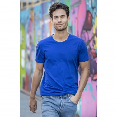 Logo trade promotional merchandise picture of: Balfour short sleeve men's organic t-shirt