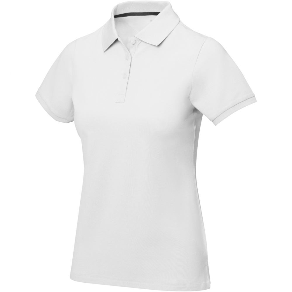 Logo trade corporate gifts image of: Calgary short sleeve women's polo