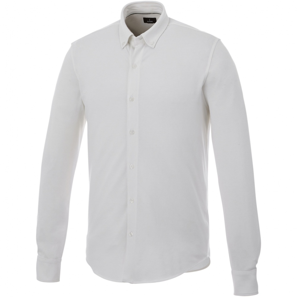 Logotrade advertising products photo of: Bigelow long sleeve men's pique shirt