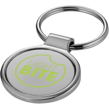 Logo trade advertising products image of: Orlene round keychain