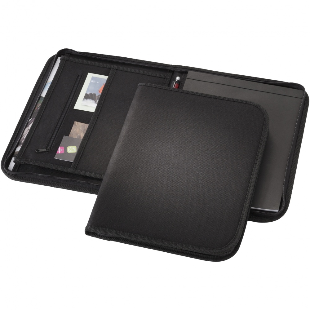 Logo trade promotional item photo of: Berkely A4 zippered portfolio
