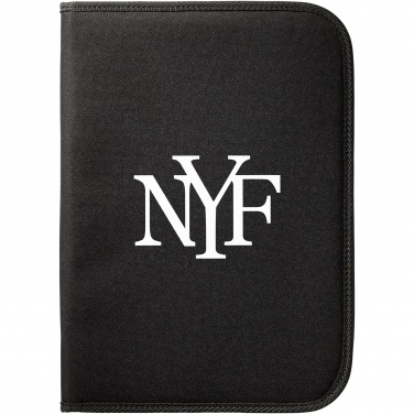 Logotrade business gift image of: Berkely A4 zippered portfolio