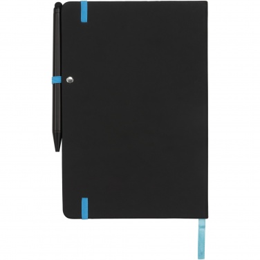Logo trade promotional gifts picture of: Noir Edge medium notebook