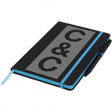 Logo trade advertising product photo of: Noir Edge medium notebook