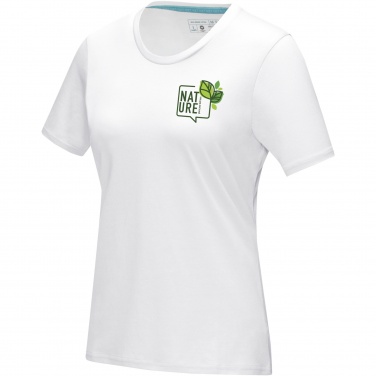 Logotrade promotional giveaways photo of: Azurite short sleeve women’s organic t-shirt