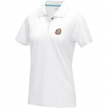 Logo trade promotional item photo of: Graphite short sleeve women’s organic polo