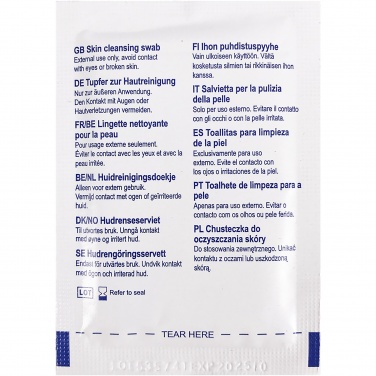 Logo trade promotional gifts image of: Elisabeth cleansing wipes