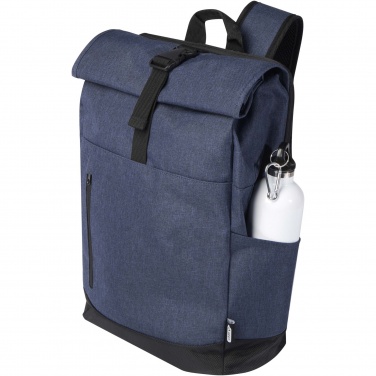 Logo trade promotional merchandise image of: Hoss 15.6" roll-up laptop backpack 12L