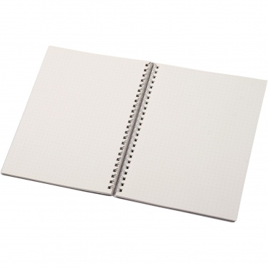 Logotrade advertising product image of: Bianco A5 size wire-o notebook