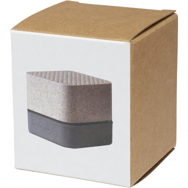 Logo trade promotional products image of: Aira wheat straw Bluetooth® speaker