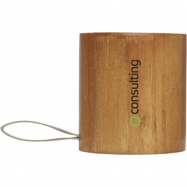 Logo trade promotional merchandise image of: Lako bamboo Bluetooth® speaker 