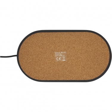 Logo trade promotional merchandise photo of: Klip 5W wireless charging desk organizer