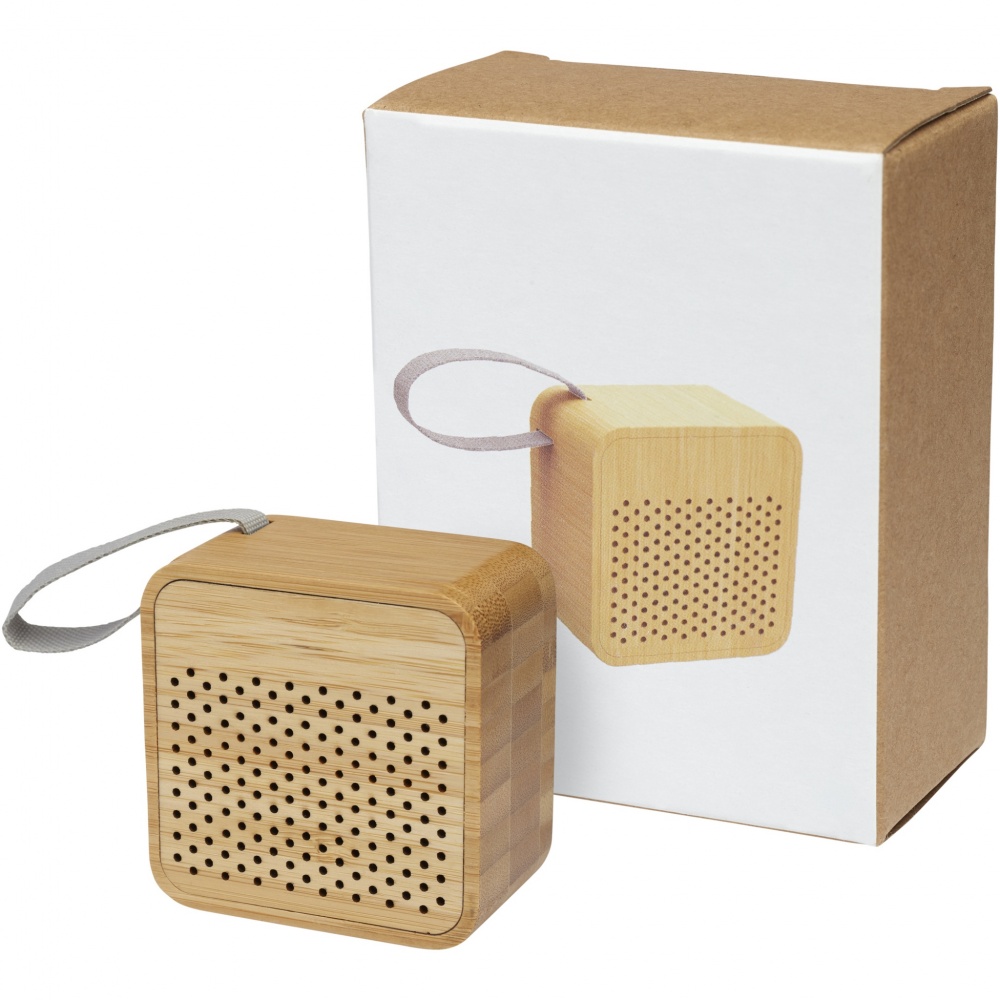 Logo trade promotional items picture of: Arcana bamboo Bluetooth® speaker