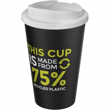 Logotrade promotional giveaway picture of: Americano® Eco 350 ml recycled tumbler with spill-proof lid