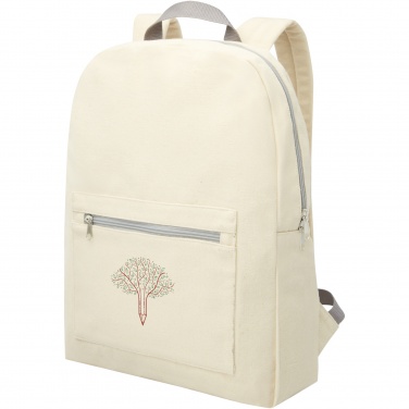 Logotrade promotional giveaways photo of: Pheebs 450 g/m² recycled cotton and polyester backpack 10L