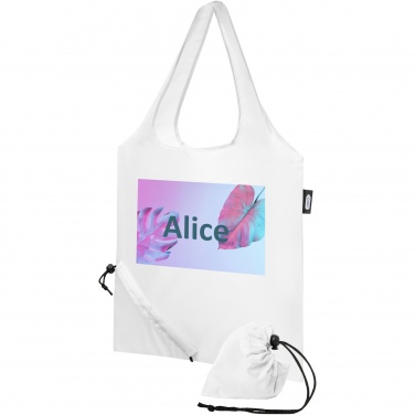 Logo trade promotional giveaways image of: Sabia RPET foldable tote bag 7L