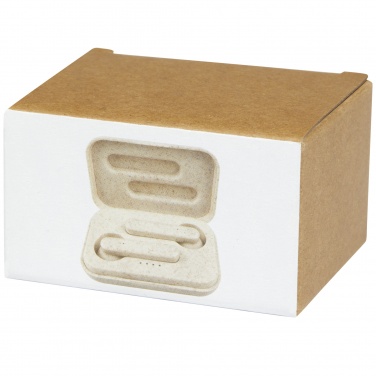 Logo trade promotional product photo of: Nantai wheat straw True Wireless earbuds