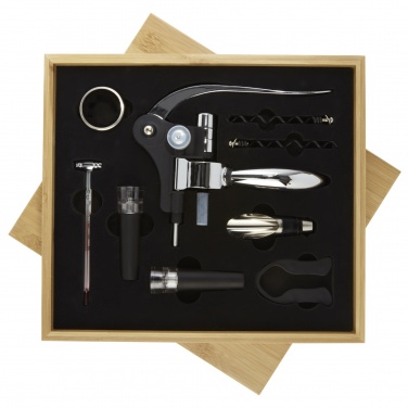Logo trade promotional gifts picture of: Malbick 9-piece wine set