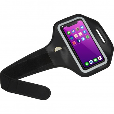 Logotrade business gift image of: Haile reflective smartphone bracelet with transparent cover