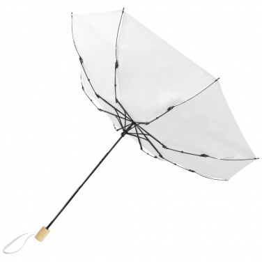 Logotrade corporate gift picture of: Birgit 21'' foldable windproof recycled PET umbrella