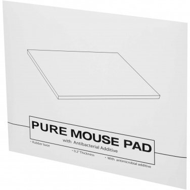 Logotrade promotional product picture of: Pure mouse pad with antibacterial additive