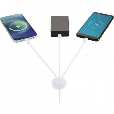 Logotrade promotional item image of: Pure 5-in-1 charging cable with antibacterial additive