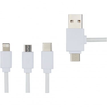 Logotrade advertising product image of: Pure 5-in-1 charging cable with antibacterial additive