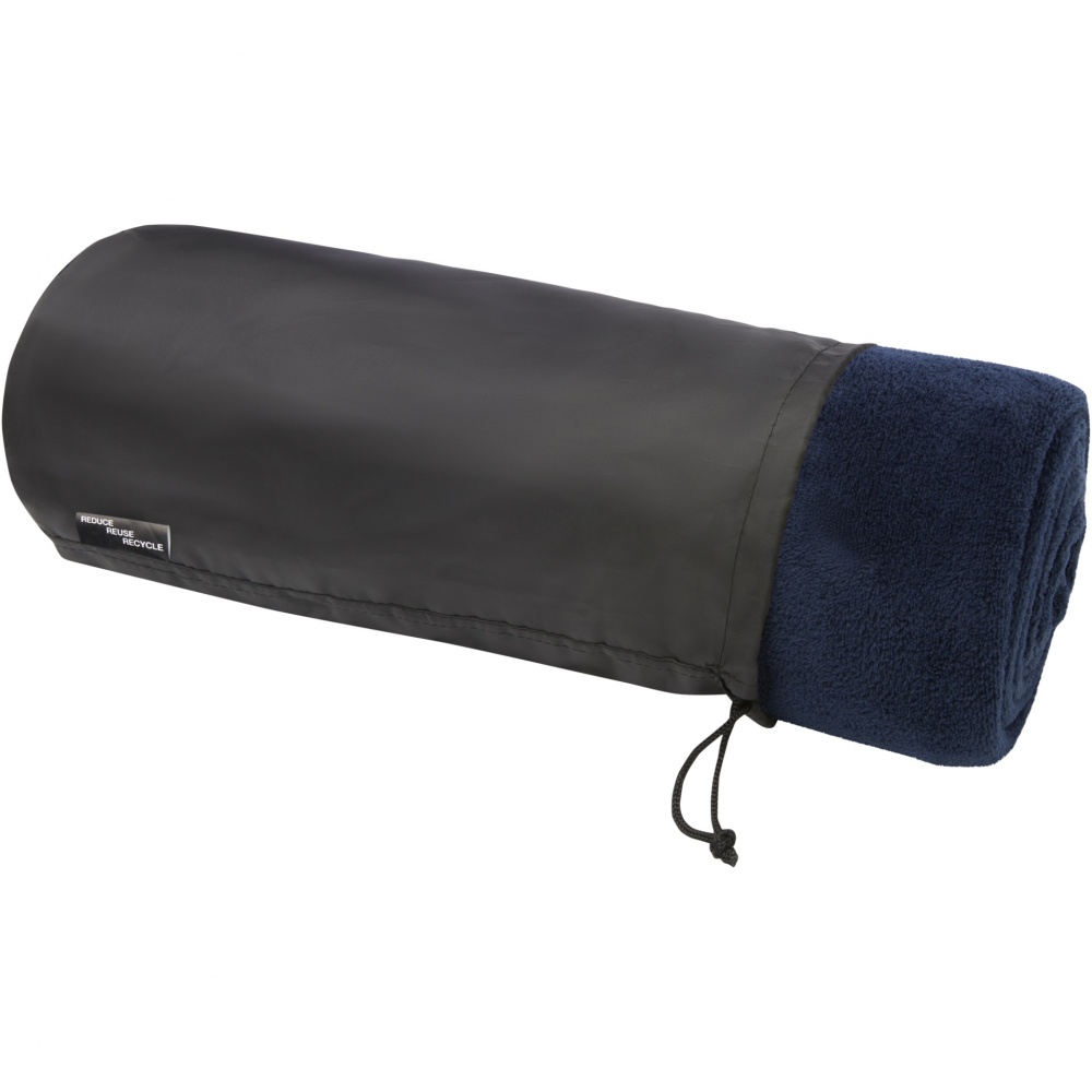 Logotrade promotional giveaway image of: Lily GRS certified RPET coral fleece blanket