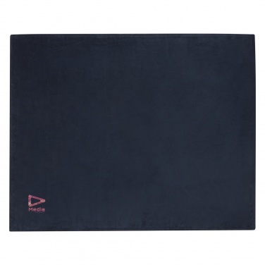 Logo trade advertising products image of: Lily GRS certified RPET coral fleece blanket
