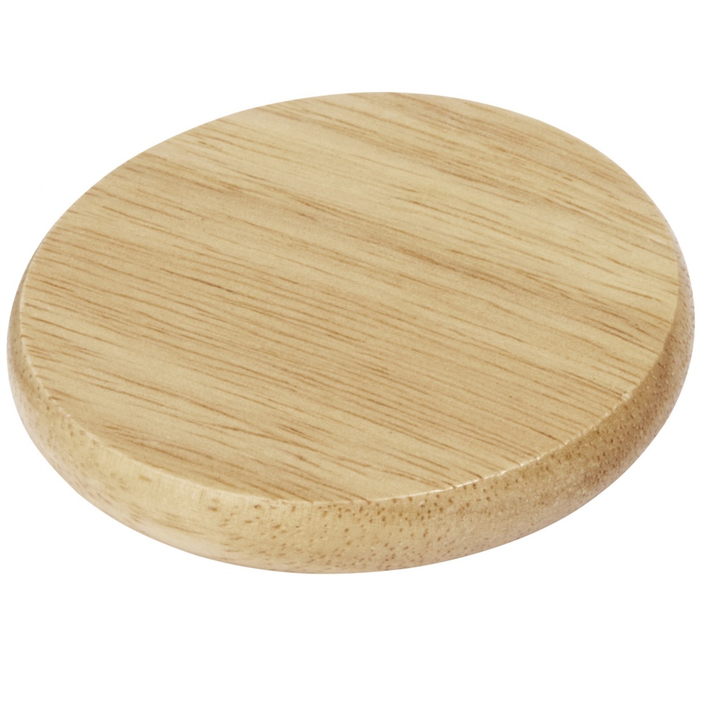 Logo trade advertising products picture of: Scoll wooden coaster with bottle opener