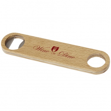 Logo trade promotional giveaways picture of: Origina wooden bottle opener