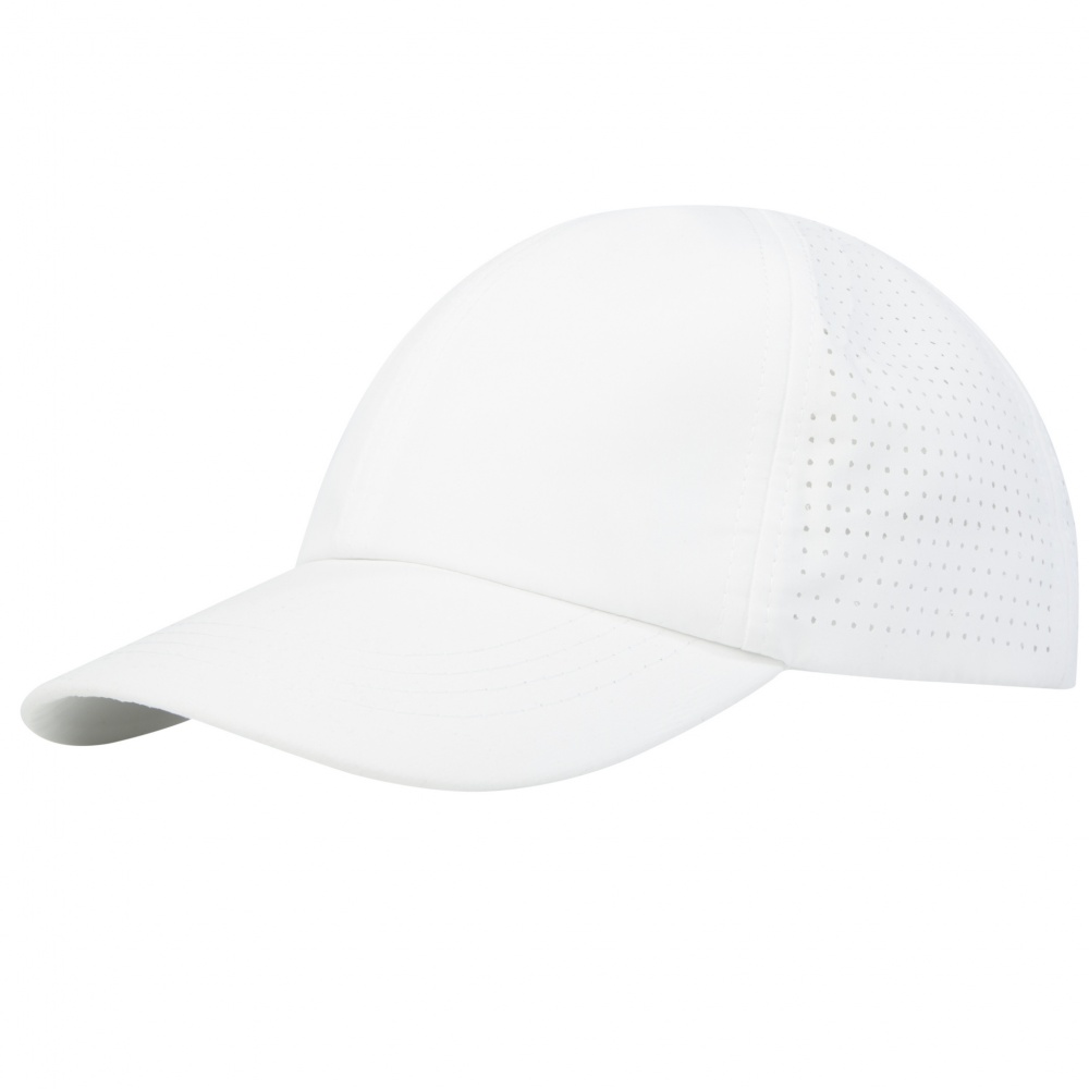 Logo trade corporate gift photo of: Mica 6 panel GRS recycled cool fit cap