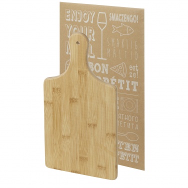 Logo trade business gift photo of: Quimet bamboo cutting board