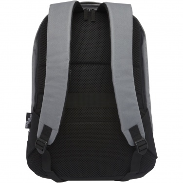 Logo trade promotional gifts picture of: Cover GRS RPET anti-theft backpack 18L