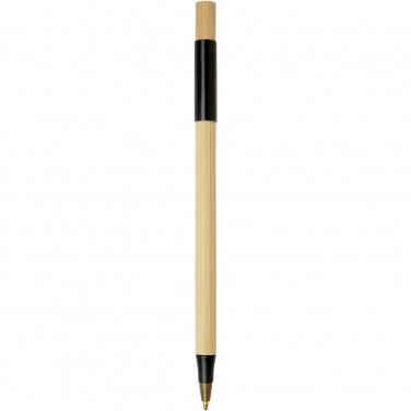 Logo trade promotional giveaways image of: Kerf 3-piece bamboo pen set