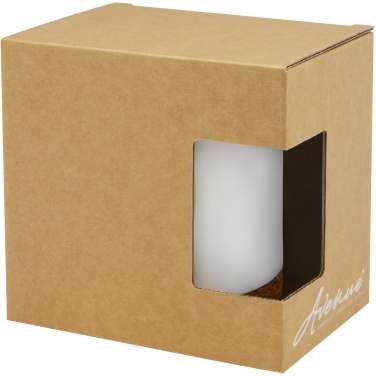 Logo trade promotional merchandise picture of: Neiva 425 ml ceramic mug with cork base